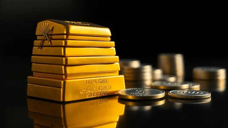 Gold strengthens by 43% against silver while oil stabilizes