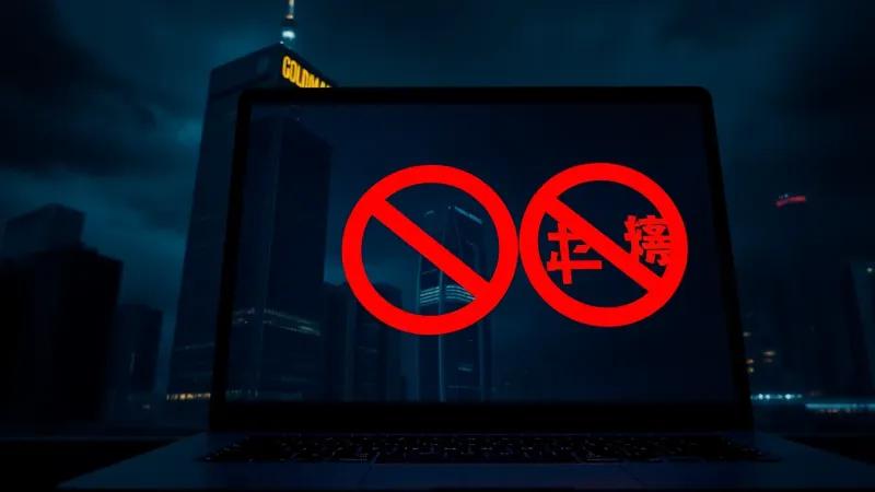 Goldman Sachs Bans Anthropic's AI from Its Hong Kong Bankers