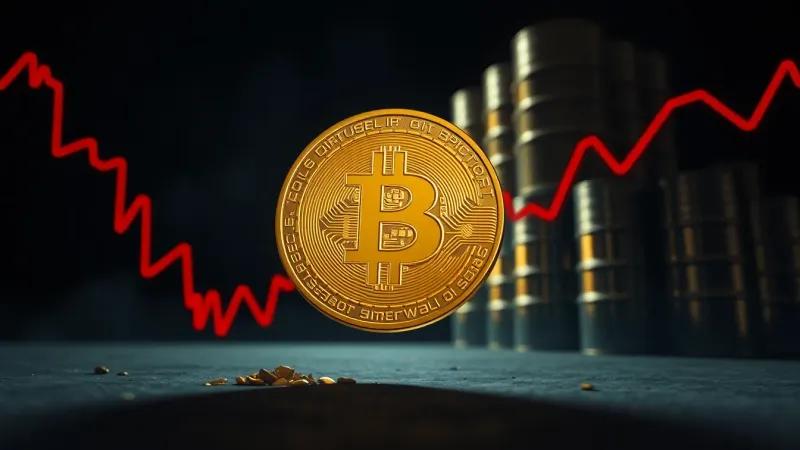 Bitcoin slips toward $75,000 as oil surges to $126