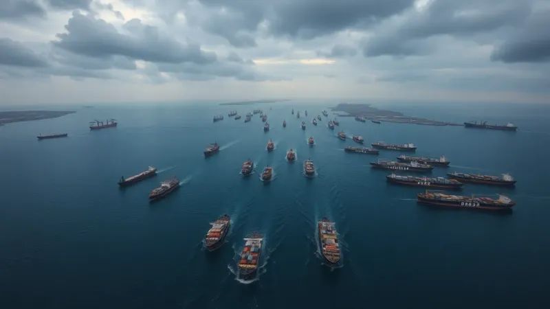 Middle East crisis reshapes global trade flows and weakens stock markets