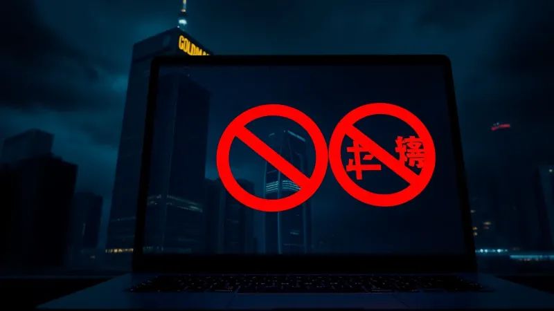 Goldman Sachs Bans Anthropic's AI from Its Hong Kong Bankers