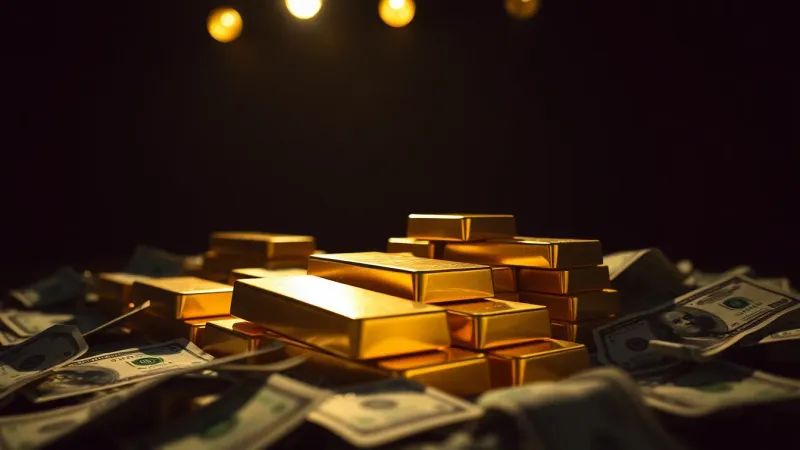 Gold Falls to a 7-Month Low Against the Dollar, Boosted by the Fed