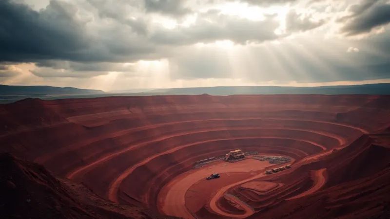 Rio Tinto chute à Londres sous la pression du minerai de fer chinois