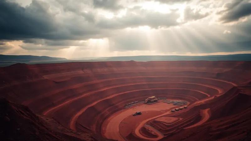 Rio Tinto chute à Londres sous la pression du minerai de fer chinois